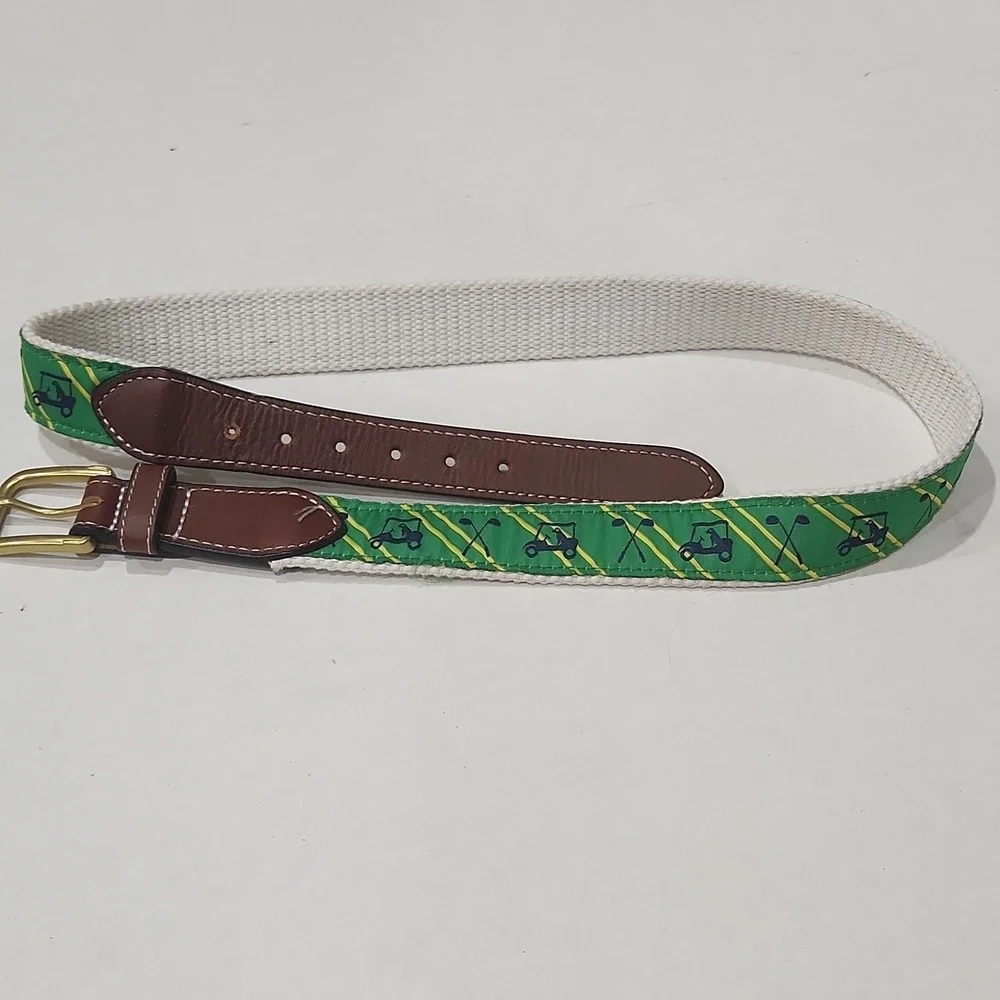 Simply Southern Men’s Green Golf Belt